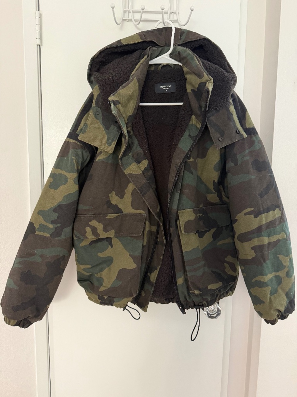 REPRESENT Puffer Jacket with Hood